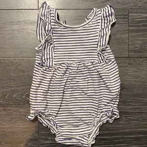 18-24 months Baby Gap striped romper.